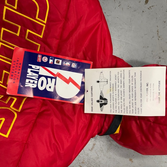 NEW Pro Player Vintage Kansas City Chiefs Reversible Jacket Large NWT Puffer Red - Picture 9 of 12